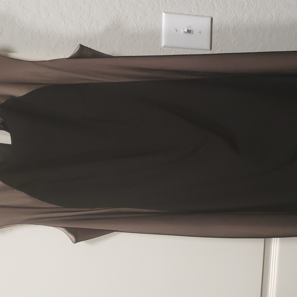 R&M evening dress, black 16W